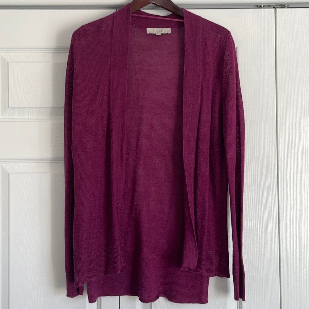 Loft long line cardigan Sz XS